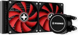 "Xilence LQ240" AMD ir "Intel" 240 mm "AiO" vandens aušinimas, AM5/AM4, LGA 1700/2066/2011/1151/1150/1155/1156/1200, 300 W TDP, tylūs 2 x 120 mm PWM ventiliatoriai, skirti dideliems aušinimo reikalavimams žaidžiant žaidimus ir transliuojant vaizdo įrašus,