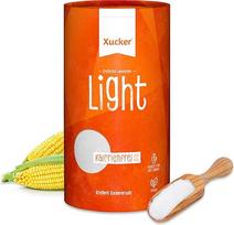 "Xucker Light Erythritol" 1 kg skardinė - nekaloringas kristalinio cukraus pakaitalas, veganiška ir dantis tausojanti cukraus alternatyva, be cukraus, 0 kcal, 100 % saldus