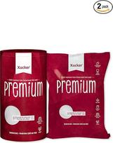 "Xucker Premium" beržų cukrus 1 kg skardinė + 1 kg papildymo pakuotė - kalorijų kiekį mažinantis cukraus pakaitalas ksilitolis I veganiškas ir dantis tausojantis kristalinis cukraus pakaitalas maistui gaminti ir kepti be cukraus (2 x 1 kg)