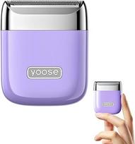 "Yoose" moterų elektrinis skustuvas, moterų skustuvas, intymios zonos, intymus skustuvas moterims, bikinio kirptuvas, bikinio zonos, pažastų, rankų, kojų skustuvas, IPX7 vandeniui atsparus, įkraunamas su USB C