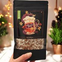 "ZauberMerch Butterscotch Brew" - biri desertinė arbata su karamele ir vanile | Be kofeino | Įvairios rūšys | Fantazijos gerbėjų dovana | 150 g (veganiška)