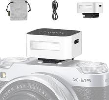 "Zeni ZF04" fotoaparato blykstė, 6500 K ± 200 K mini rankinė blykstė, skirta "Canon", "Sony", "Fuji", "Nikon", "Panasonic", "Olympus