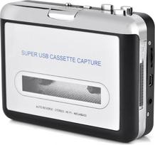 "Zerone" nešiojamasis garso kasečių keitiklis, USB kasetė į MP3 kasetę su CD ausinėmis