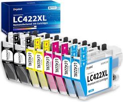 "Zoyood LC422XL" kasetės "Value Pack" suderinamos su spausdintuvo kasetėmis Brother LC422 LC-422XL LC-422XLVAL Multipack, skirtos Brother MFC-J5340DW MFC-J5345DW MFC-J5740DW MFC-J6540DW MFC-J6940DW (8 vnt.)