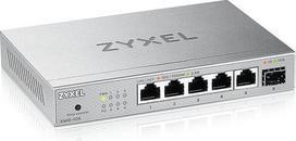 "Zyxel" 5 prievadų tinklo komutatorius | Nevaldomas kelių gigabitinių LAN skirstytuvas | 5X 2,5Gbit + 1x 10Gb SFP+ prievadai | Konstrukcija be ventiliatoriaus | Lengvas montavimas "Plug and Play" | Montuojamas ant darbastalio arba sienos | XMG-105