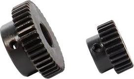 1 m tiesioginė pavara, 45# plienas, 65/70/80/90/100 dantų, skylė 8/10/12 mm, išgaubta krumplinė pavara, 1 vnt. (12 mm, 80 dantų)