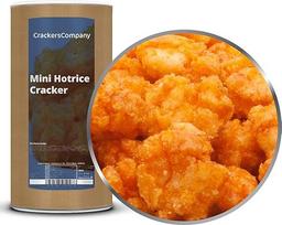 1 vnt. 250 g ryžių traškučių su sojos padažu, mini „Hotrice“ traškučiai, azijietiškas užkandis, aštrus, degantis, traškus, užkandis