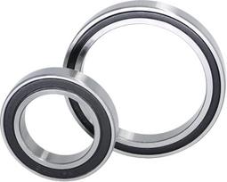 1 vnt. griovelinis rutulinis guolis 6848-2rs61848rs100848, vidinis skersmuo 240, išorinis skersmuo 300, aukštis 28 mm.