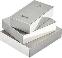 1 vnt. plieninis matavimo blokas, 0,5 mm–12 mm, kvadratinis, skirtas mikrometro kalibravimui, tikslus matavimas (10 mm)