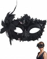 1 vnt. „Black Lily“ „Masquerade“ kaukė moterims, elegantiškas gėlių motyvais puoštas venecietiškas stilius, patikimas tvirtinimas už ausų, aukščiausios kokybės komfortas, skirta pokyliams, karnavalui ir cosplay vakarėliams