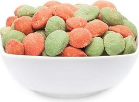 1 x 2,5 kg Wasabi žemės riešutų šviesoforo mišinys Aštrus vegetariškas vakarėlių užkandis Raudona ir žalia