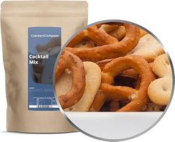 1 x 200 g Kokteilių mišinys Druska Druska Pyragaičiai Druska Pretzels Crisp Mix Vegetariškas Švelniai sūdytas Mažai riebalų