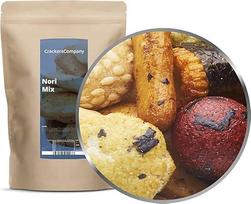 1 x 200 g sušių ryžių krekerių "Nori Mix" užkandžių mišinys Be laktozės, mažai riebalų