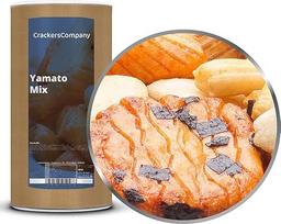 1 x 300 g "Yamato" ryžių krekerių mišinys "Very Fat Farm" su Azijos sojų padažu, aštrus vegetariškas veganiškas ryžių krekerių užkandis be laktozės