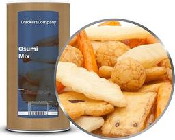 1 x 400 g ryžių krekerių mišinys "Osumi" neriebūs vegetariški veganiški ryžių krekeriai be laktozės