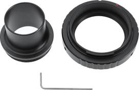 1,25 colio M42 T jungtis su adapteriu – atsarginis T-žiedas, suderinamas su „EOS 5D“, „5D Mark II“, „50D“, „60D“, „20D“ ir „30D“ T-žiedu bei teleskopiniu adapteriu „M42 į 1,25 colio“