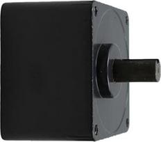 1-pakopė pavarų reduktoriaus galvutė su 90 x 90 mm flanšu, 40 W, 60 W, 90 W, 120 W, greičio mažintuvas, variklio pavarų reduktorius, reduktoriaus velenas (36K)