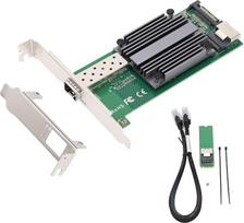 10Gb „Ten Gigabit“ tinklo plokštė, „Ethernet“ NIC plokštė, M.2 į 10Gb, „B+M Key 82599‑1“, viena SFP+ jungtis, pramoninė valdymo serverio tinklo plokštė, skirta „Windows 7/8/8.1/10“