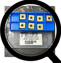 10 vnt. dėžutėje, originalūs SNMG120408, NX2525, SNMG432 karbido įdėklai, nauji