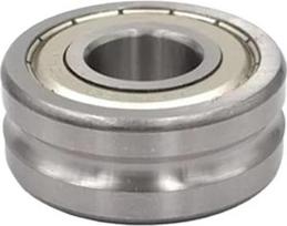 10 vnt. tiesinimo-maišymo rato praeinamųjų griovelių guolių U 6204, 20x47x14 mm, diržo skriemulio su U formos grioveliu