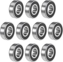 10 x 20 mm x 47 mm x 14 mm dvigubo sandarinimo chromuoto plieno Z2 giliojo riedėjimo rutulinis guolis 6204-2RS