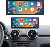 10,25 colių automobilinis radijas su jutikliniu ekranu, palaikantis belaidį „CarPlay“ ir „Android Auto“, skirtas 2012–2018 m. gamybos „Audi A1“ modeliams su 3G MMI/RMC sistema; palaiko „MirrorLink“, kamerą, navigaciją, „Siri“ ir muziką