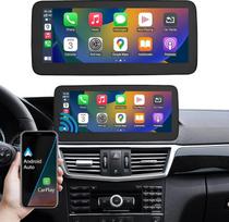 10,25 colių automobilinis radijas su jutikliniu ekranu, palaikantis „CarPlay“ ir „Android Auto“ belaidžio ryšio funkcijas, skirtas 2009–2011 m. „Mercedes-Benz“ E klasės W212 modeliams su NTG4.0 versija; palaiko „MirrorLink“, kamerą ir navigaciją