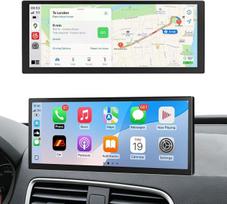 10,25 colių „Android Auto“ ekranas su „Wi-Fi“ funkcija, skirtas „Audi Q3 3GMMI/RMC“ automobilių radijo imtuvui | skirtas „Audi Q3 3GMMI/RMC“ modeliams, pagamintiems 2013–2018 m., Ekrano montavimo rinkinys automobiliui, belaidis „CarPlay“, išlaikoma origin