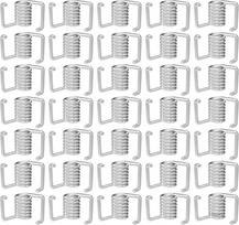 100 vnt. tempimo spyruoklių, skirtų 3D spausdintuvų sinchroninėms diržams, iš anglies plieno, išorinis skersmuo 0,2 colio / 5,2 mm, vidinis skersmuo 0,12 colio / 3 mm, vielos skersmuo 0,04 colio / 1,0 mm, plotis 6 mm