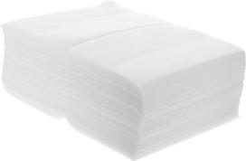 100 vnt. „Epe Foam“ pakavimo maišelių rinkinys, balti, stori, be perlų vatos, nemokami apsauginiai maišeliai, amortizuojantys smūgius, lankstūs, daugkartinio naudojimo, skirti stikliniams buteliams, stalo reikmenims ir daiktų pervežimui apsaugoti