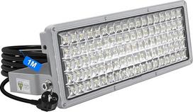 100 W LED prožektorius su kištuku Super ryškus žibintas 230 V 14000 LM 6500 K LED stadiono prožektorius IP67 vandeniui atsparus prožektorius lauko prožektorius, skirtas dokams, vejoms, kiemams