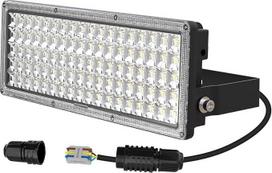 100 W LED prožektorius, LED žibintas su jungiamosiomis dėžutėmis, atsparus vandeniui