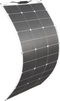 100 W saulės baterija, 18 V lankstus saulės modulis, monokristalinis saulės įkroviklis, skirtas autonominėms sistemoms / salų sistemoms / nešiojamoms elektrinėms / baterijoms / valtims / automobiliams / stogams / kempingui lauke / įkrovimui / sodui