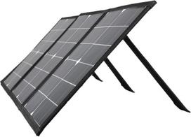 100 W sulankstomas saulės kolektorius su DC + USB greitojo įkrovimo funkcija