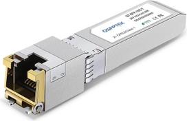10GBASE-T SFP+ į RJ45 modulis, 10GB varinis RJ-45, 10 gigabitų „Mini Gbic“ siųstuvas-imtuvas, suderinamas su „HPE BladeSystem“ 813874-B21, iki 30 m