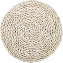 10–33 cm austi stalo padėklai, apvalūs rotango stalo padėklai, iš kukurūzų luobelių pagaminti pintiniai stalo padėklai, pintiniai stalo padėklai, neslystantys, skirti vakarienės lėkštėms (kvadratiniai, 30 x 30 cm)