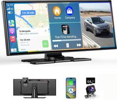 11,5 colių „CarPlay“ ekranas, skirtas „Apple CarPlay“ ir „Android Auto“ sistemoms, „CarPlay“ IPS jutiklinis ekranas, belaidis „CarPlay“ ir „Android Auto“ automobilinis ekranas su AUX/FM, 4K vaizdo registratoriumis, 1080P atbulinės eigos kamera, „MirrorLin