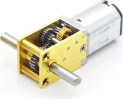 12 V nuolatinės srovės N20 metalinė pavarų dėžė, elektroninis starteris, 53 aps/min, mažas greitis, nuolatinės srovės varikliai, reduktorinė pavarų dėžė
