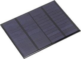 12 V, 1,5 W mini saulės baterija, polisilikio saulės elementas, skirtas kempingui, žibintams ir smulkiems prietaisams