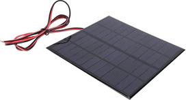 12 V, 3 W saulės baterijų elementų galios modulis, itin efektyvus saulės energijos įkroviklio panelis, skirtas projektams, polisilikis, 145 × 145 mm