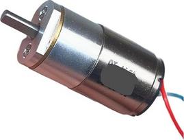 12 V, 77 aps/min, 16 GA, mini reduktoriaus variklis be šerdies, metalinė pavarų dėžė, didelis sukimo momentas, tylus, didelis redukcijos santykis, D ašis