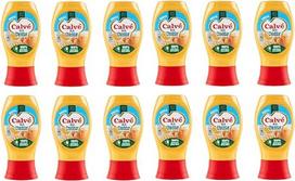 12 vnt. „Calvé Salsa“ čedaro padažo, čedaro padažo išspaudžiamojo buteliuko, prieskonių padažų, 100 % perdirbamas butelis, 245 ml