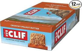 12 x "Clif" energinis batonėlis 68 g "Crunchy Peanut Butter