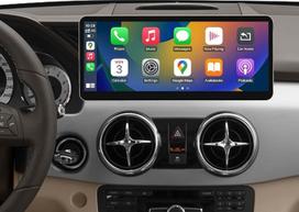 12,3 colių automobilinis radijas su jutikliniu ekranu, palaikantis „CarPlay“ ir „Android Auto“ belaidžio ryšio funkcijas, skirtas 2013–2015 m. „Mercedes-Benz“ GLK klasės X204 modeliams (NTG4.5/4.7), palaiko „MirrorLink“, kamerą ir navigaciją