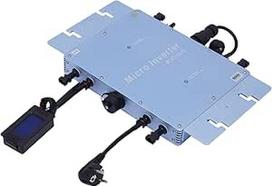 1200W DC28-50V MPPT PV saulės energijos tinklo susiejimo mikro inverterio modulis Tinklo maitinimo inverteris, atsparus vandeniui, skirtas moduliams Reguliuojamas akumuliatoriaus iškrovimas (mėlynas)