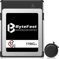 128GB skaitmeninė atminties kortelė „CFexpress“ B tipo su kortelės laikikliu, NVMe PCIe 3.0, sklandžiai įrašantys RAW vaizdo įrašus ir nuotraukas fotoaparatui, suderinama su „Nikon Z6/Z7/Z9/D5/D6“, „Canon EOS-1DX Mark III/EOS-R3/R5“