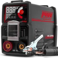135 A, 220 V suvirinimo aparatas „2-in-1 Lift“ (TIG/STICK/MMA), turintis apsaugą nuo perkaitimo, elektrodą, skaitmeninį ekraną, greito jungimo jungtį ir „Hot Start“ funkciją. Idealiai tinka nešiojamam naudojimui