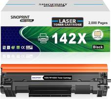 142X W1420X tonerio kasetė, suderinama su „HP 142A“ ir „142X“ tonerio kasetėmis, skirta „HP LaserJet“ daugiafunkciniams spausdintuvams M140w, M140, M110w, M110, MFP ir M139w, M139 (su mikroschema, 1 juodas)