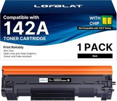 142A 142X W1420A Suderinamas su „HP 142A“ toneriu, skirtas „HP 142a“ juodam toneriui | Skirtas „HP LaserJet MFP M140w“ toneriui, skirtas „HP LaserJet MFP M140w“ toneriui, „LaserJet M110w“, „M110“, „M“140, M139w, M139 su mikroschema (1 vnt. pakuotėje)