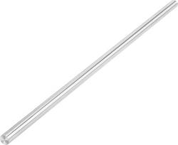 15 mm plieninė strypas, 1 vnt., 15 mm, 500 mm, tiesus chromuotas anglinio plieno strypas, grūdintas cilindrinis strypas, 15 mm velenas